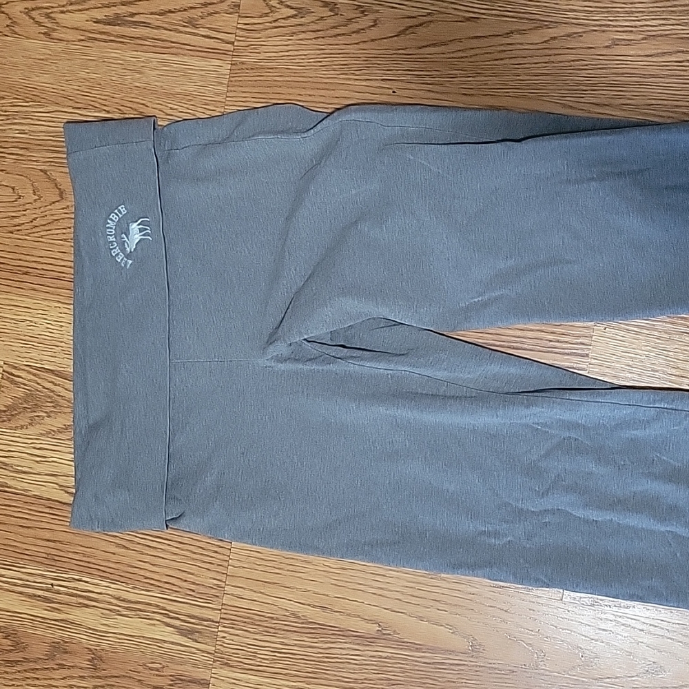Abercrombie  and Fitch gray yoga pants
